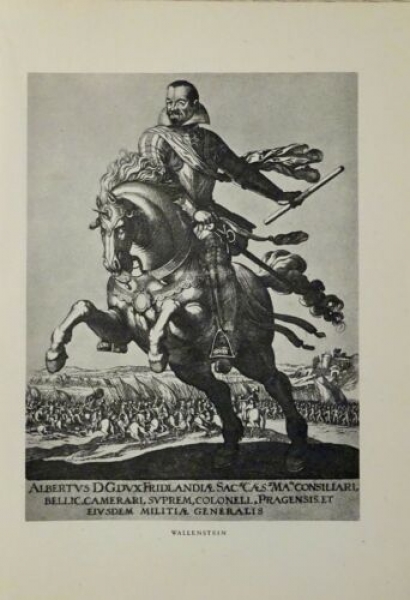 Kupfertiefdruck von 1935 - Wallenstein